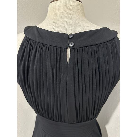 Sangria High Low Sleeveless Midi Dress Black Size 12 - Picture 5 of 10